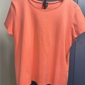 Eileen Fisher Vibrant Light Pink Short Sleeve Tee